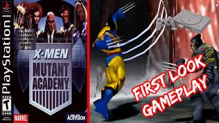 X-Men: Mutant Academy – PS1 Gameplay