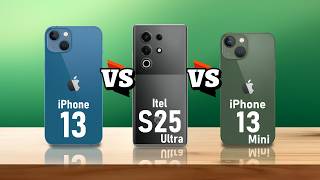 iPhone 13 Vs itel S25 Ultra VS iPhone 13 Mini