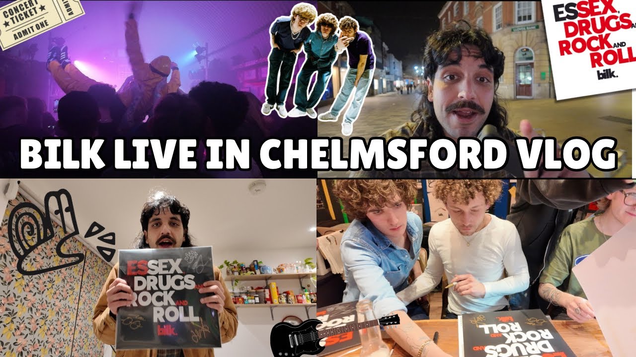 Bilk Cd BILK ALBUM LAUNCH SHOW VLOG! LIVE IN CHELMSFORD! - YouTube