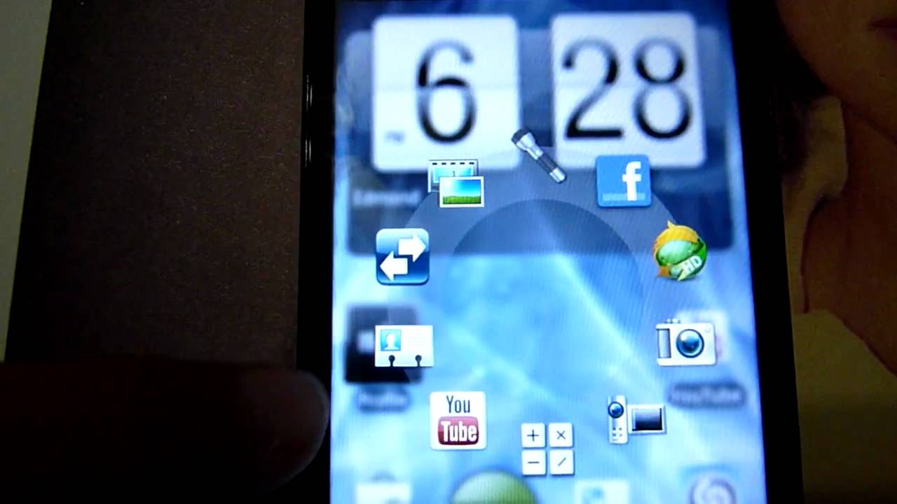 HTC EVO Gingerbread arreglando YouTube
