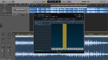 Logic Pro X 10.5 tutorial - Slicing Loops to MIDI using the Sampler (Multisample)