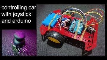 Controlling The Car With Joystick And Arduino