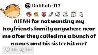 AITAH for not wanting my boyfriends family anywhere near me after  #redditstories #aita #familydrama