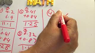 Details Adding decimals in Columns - Math Farah - video in English News
