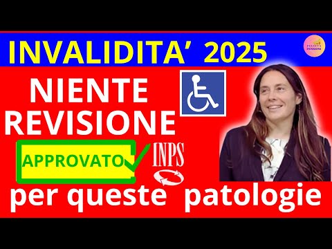 📢 INVALIDITA’ 2025: