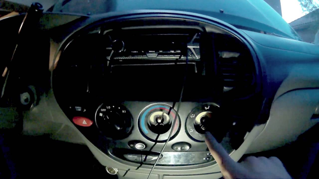 Installing + Wiring a Sub and Amp in a 2000 Toyota Tundra ... 2004 toyota wiring 