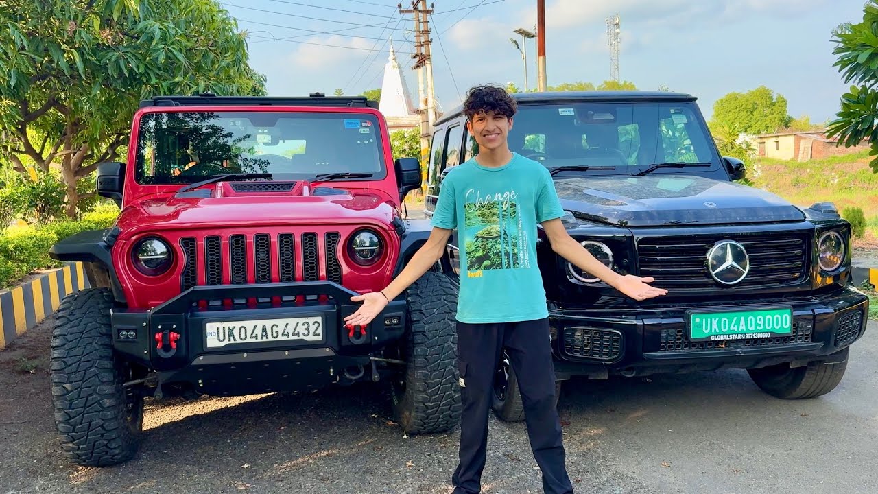 New THAR Vs G-Wagon 😍