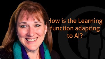How is the Learning Function Adapting to AI?