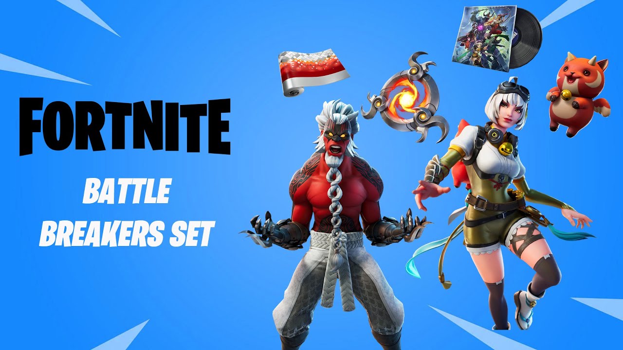 Battle Breakers Set Leaked FORTNITE All Cosmetics - YouTube