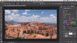 How to adjust color saturation in Photoshop