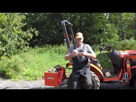 #82 Kubota B2601 Compact Tractor : Helpful Tips for New Tractor Owners 2. outdoor channel.