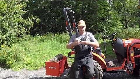 #82 Kubota B2601 Compact Tractor : Helpful Tips for New Tractor Owners 2. outdoor channel.