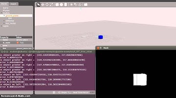 Using a mobile robot to detect a moving Cube and centering it - Gazebo Simulator