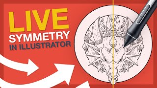 Live Symmetry as You Draw | Adobe Illustrator