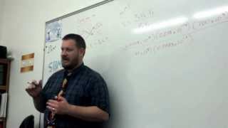 Algebra2, Lesson 69 Ideal Gas problems with Scientific Notation