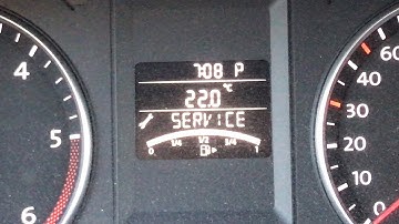 How to Reset Service Light on VW Jetta