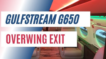 G650 Overwing emergency exit at Dynamic Advanced Training