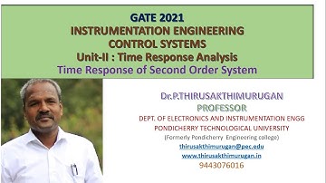 Time response analysis of II order Control system Part -II