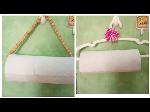 #diy-no-cost-kitchen-paper-towel-holder//#howto-make-tissue-paper-holder-at-home
