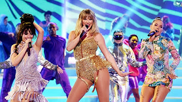 Taylor Swift, Halsey & Camila Cabello - Medley (Live on American Music Awards) 4K