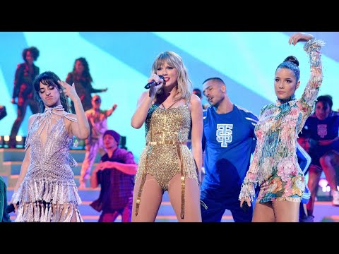 Taylor Swift, Halsey & Camila Cabello - Medley (Live on American Music Awards) 4K