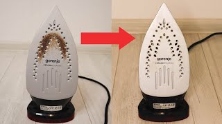 How to clean an iron so it's like new 2 effective tricks