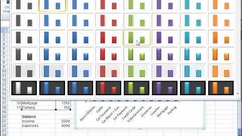 Create a Pie Chart in Microsoft Excel 2007