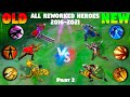 ALL THE REWORKED HEROES SINCE THE RELEASE OF MOBILE LEGENDS (PART 2)