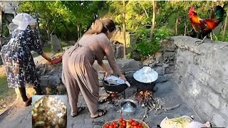 آج ہم بنا کے دکھائیں گے کڑاہی گوشت کی ریسپی  ll Today Routine Workl Village Life Ayesha Village Vlog
