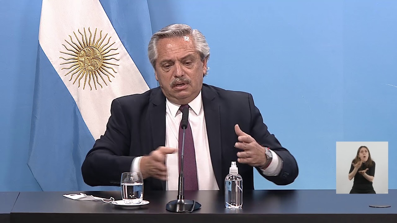 Alberto Fernández anunció que firmaron el contrato con Rusia por la vacuna Sputnik V