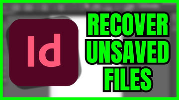 How To Find Last UNSAVED FILE In Adobe InDesign (QUICK & EASY) 2025