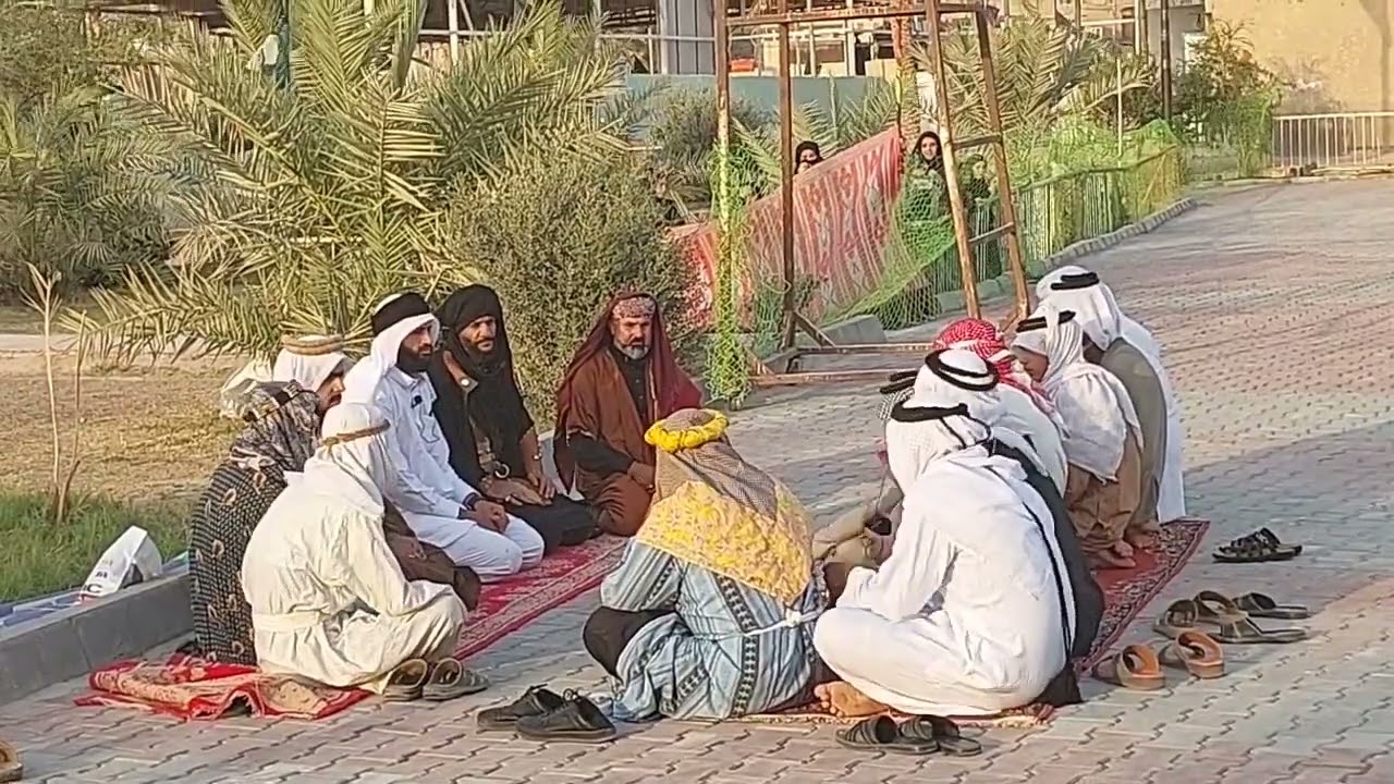 تشابيه شهادة مسلم بن عقيل عليه السلام. مرقد ابن الكاظم في ناحية جصان  ٦ محرم سنة ١٤٤٤ هـ