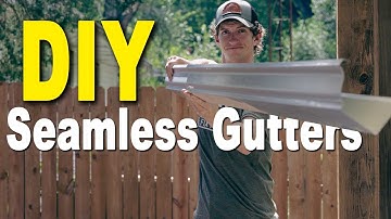 Are DIY Seamless Gutters Possible? WATCH THIS!