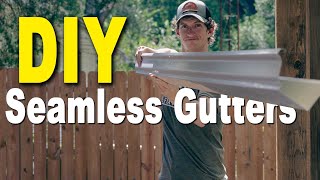Are DIY Seamless Gutters Possible? WATCH THIS!