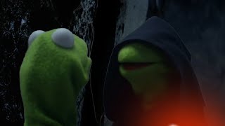 Kermit Enters The Dark Side Cave...