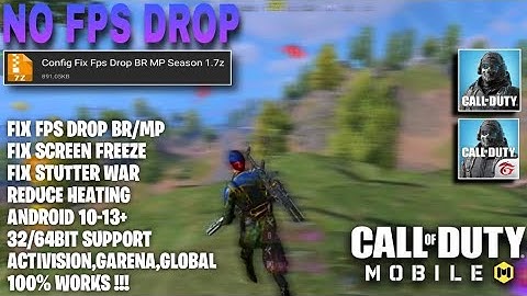 FIX FPS DROP OF COD MOBILE | CONFIG FIX LAGS ALL DEVICE | CODM CONFIG