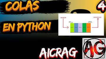 PROGRAMACION EN PYTHON |COLAS| #4 AICRAG