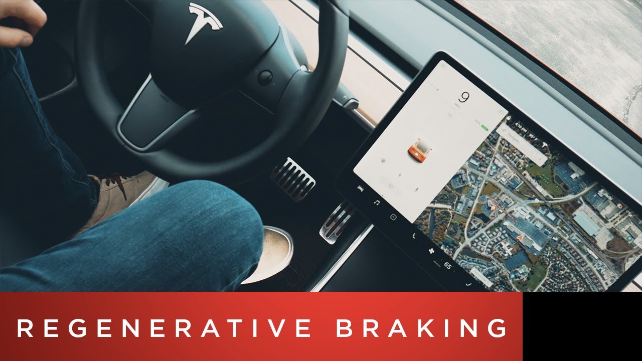 Tesla Model 3 Tutorial Regenerative Braking YouTube
