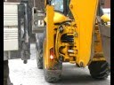 Jcb 3cx off loading van