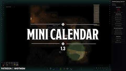 Mini Calendar 1.3