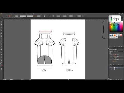 Video: Illustrator'da bir oluk nasıl yapılır?