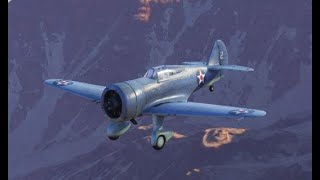 World of Warplanes 2024/04/07 Hawk 75M Fighter Gameplay 17 Kills 2,303 Dmg 620 C/P 10,910 Points