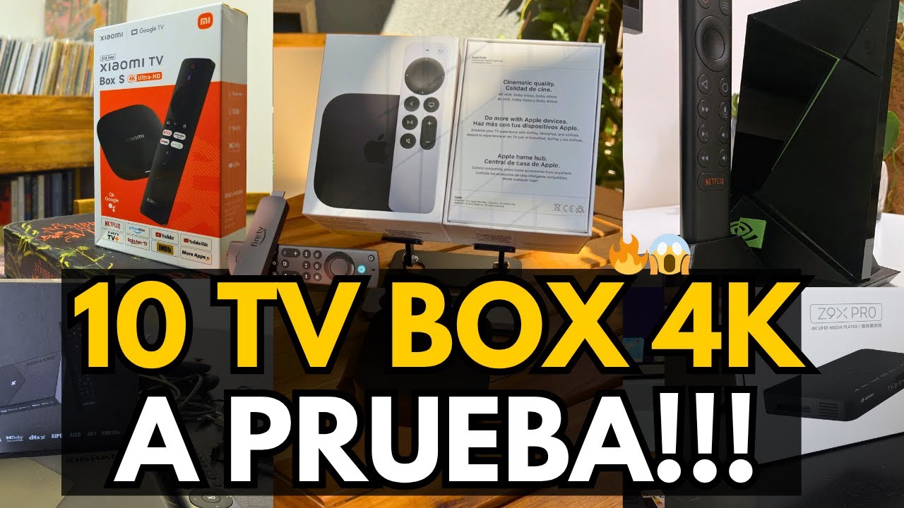 Apple TV, Shield, Xiaomi, Fire TV… ¿CUÁL ES EL MEJOR TV BOX 4K? 😱