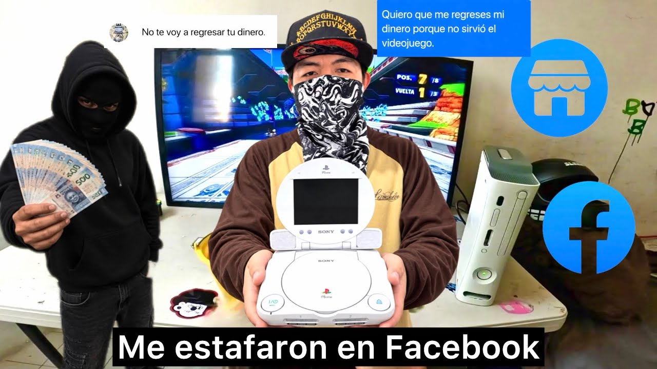 COMPRÉ EL JUEGO QUE QUERÍA DE NIÑO y me est@f@ron en Facebook