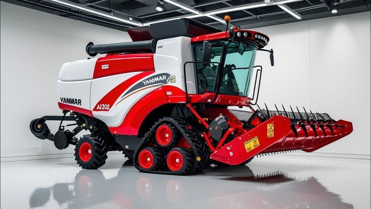 🚜ヤンマーAJ202超小型コンバイン！「こんな小ささで本当に全部刈れるの！？日本中が驚いた収穫モンスター」