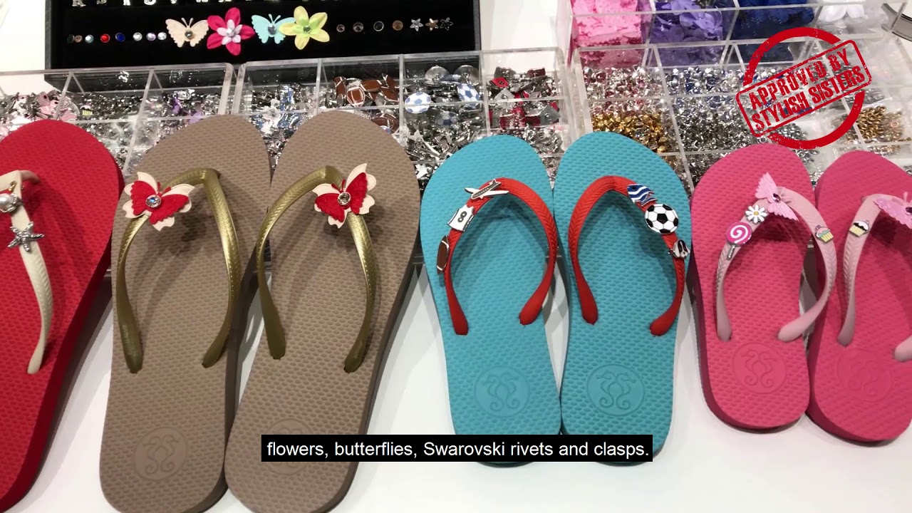 create your own flip flops
