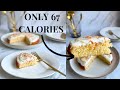 Entire vanilla cake for 270 calories  healthy  low calorie cake