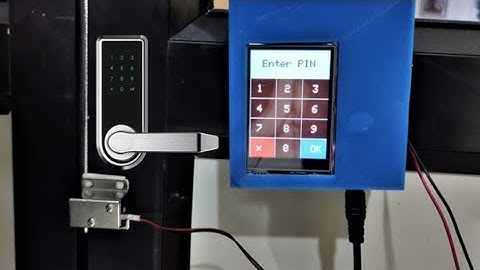 Smart door lock | Automatic Door lock system using Blynk App l NodeMCU esp8266 | ESP8266 Project