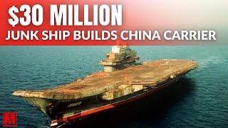 China bought an old aircraft carrier from Australia for US$30 million, but found two treasures?