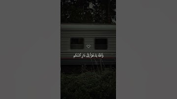 وَٱللَّهُ يَدۡعُوٓاْ إِلَىٰ دَارِ ٱلسَّلَٰمِ || سورة يونس #اسلام_صبحي ♡.